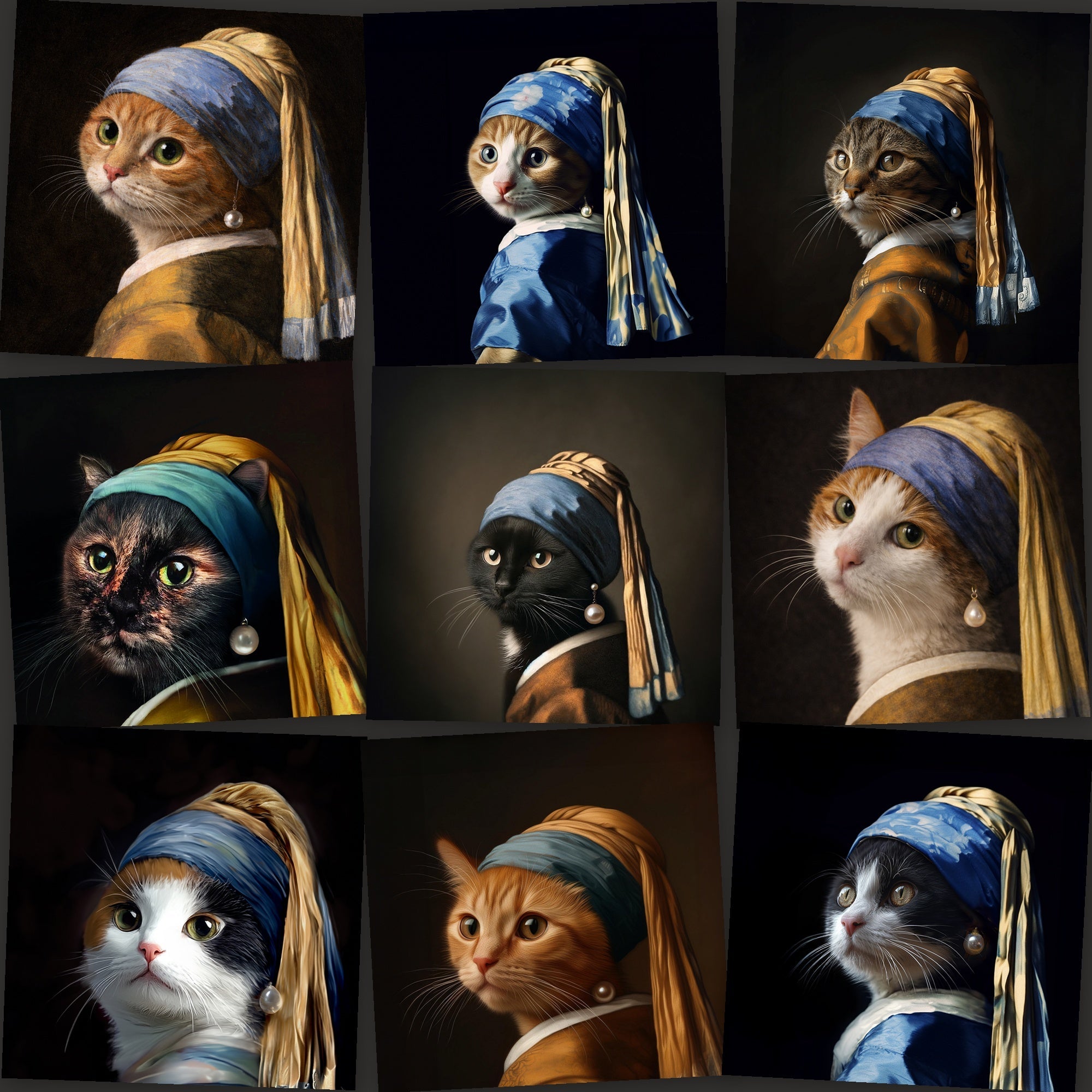 Vermeer cat