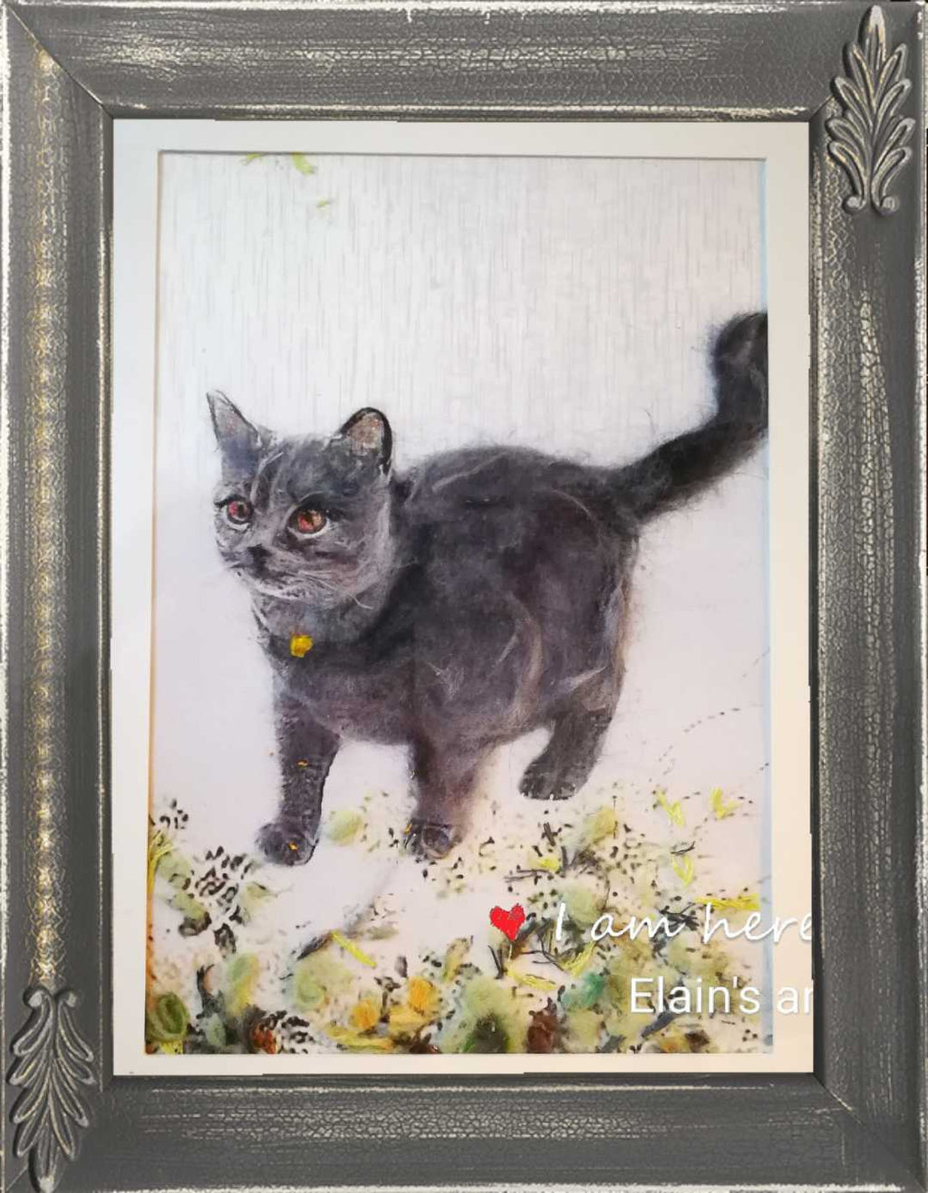 Specially wool painting portrait for your pets