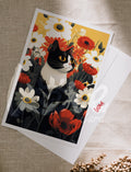 Postcard Art cats club_20