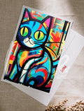 Postcard Art cats club_05