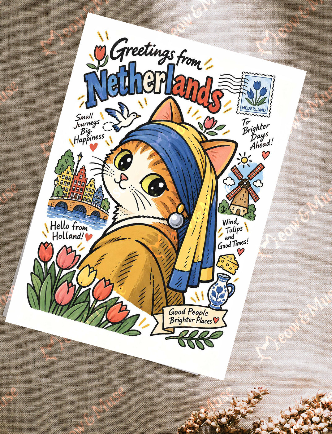 Postcard 'NL-From Somewhere Special'
