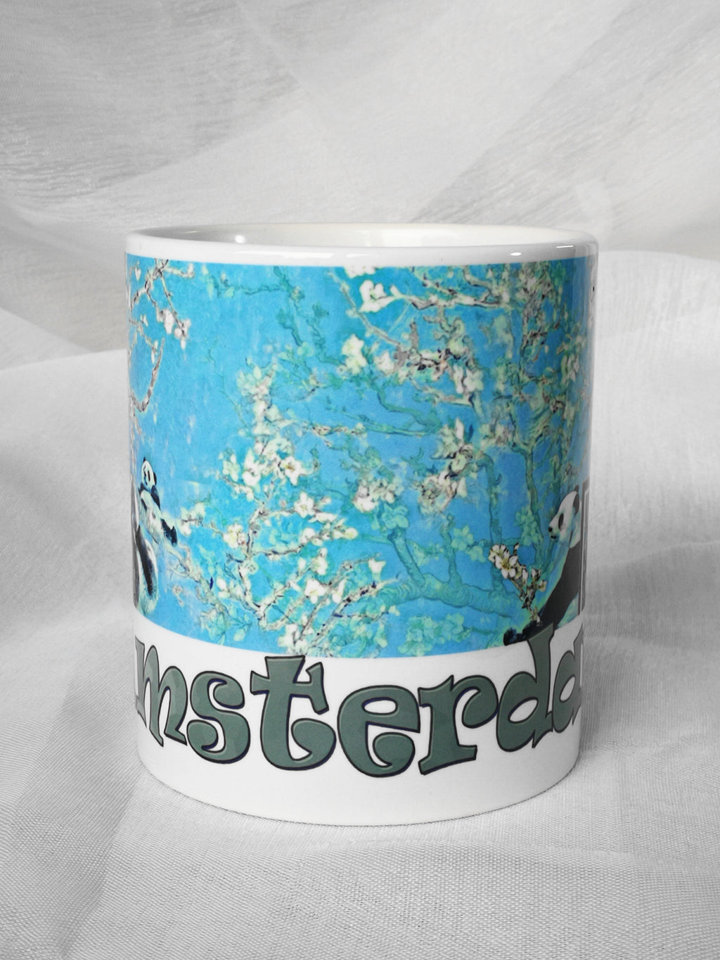 Famous paintings series mug "Almond Branches in Bloom"