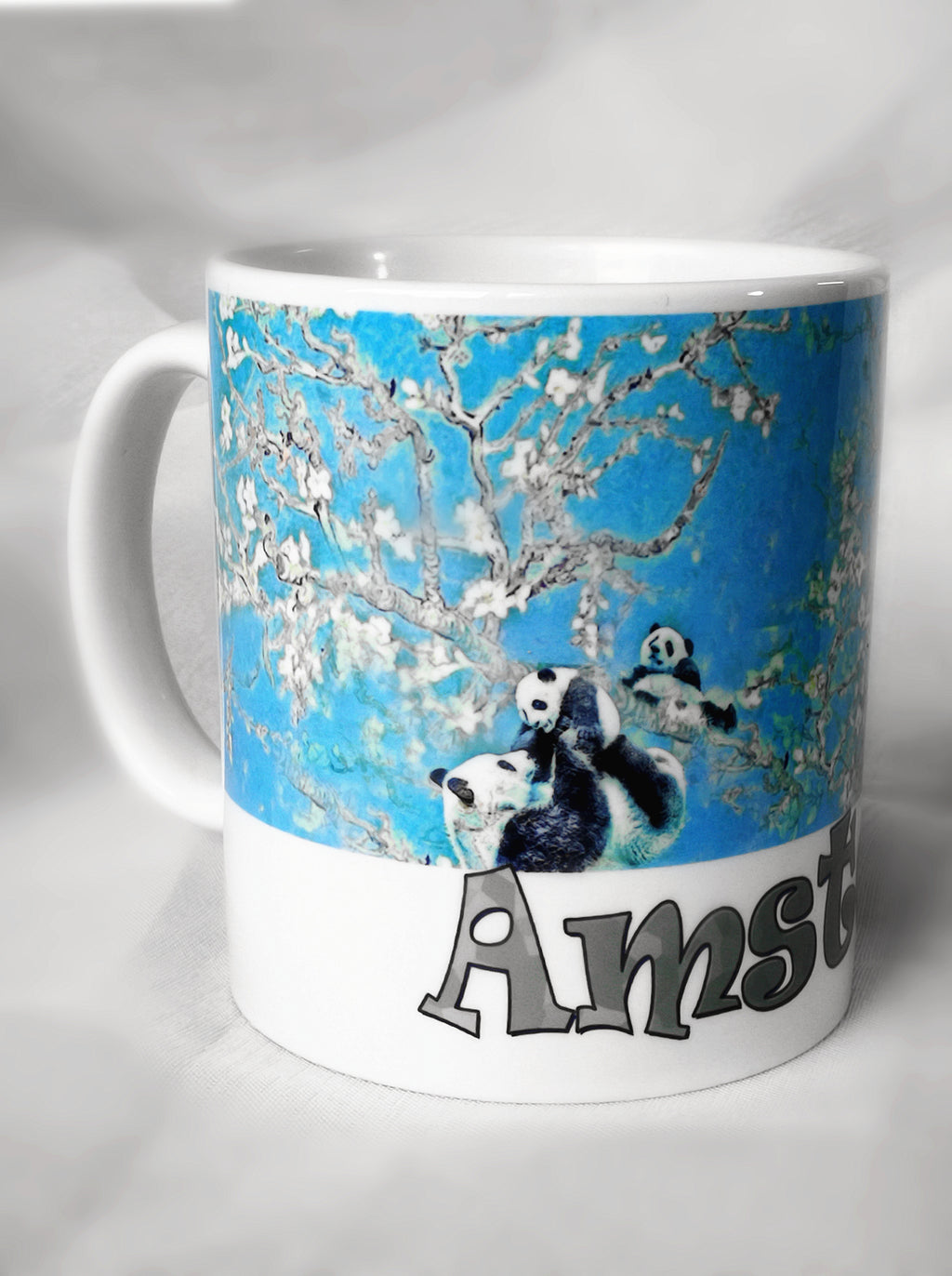Famous paintings series mug "Almond Branches in Bloom"
