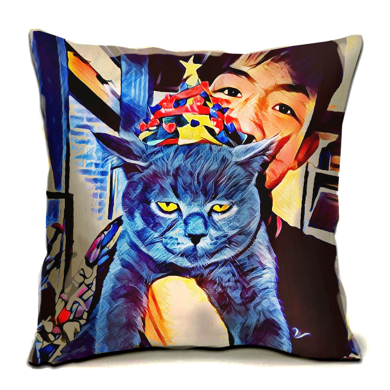 Special style "Lovely Pets" cushion