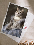 Postcard 'Noble lady'