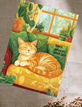 Postcard 'Sunny Room sleeping'