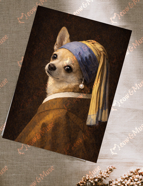 Postcard 'The Little Pearl (Chihuahua)'