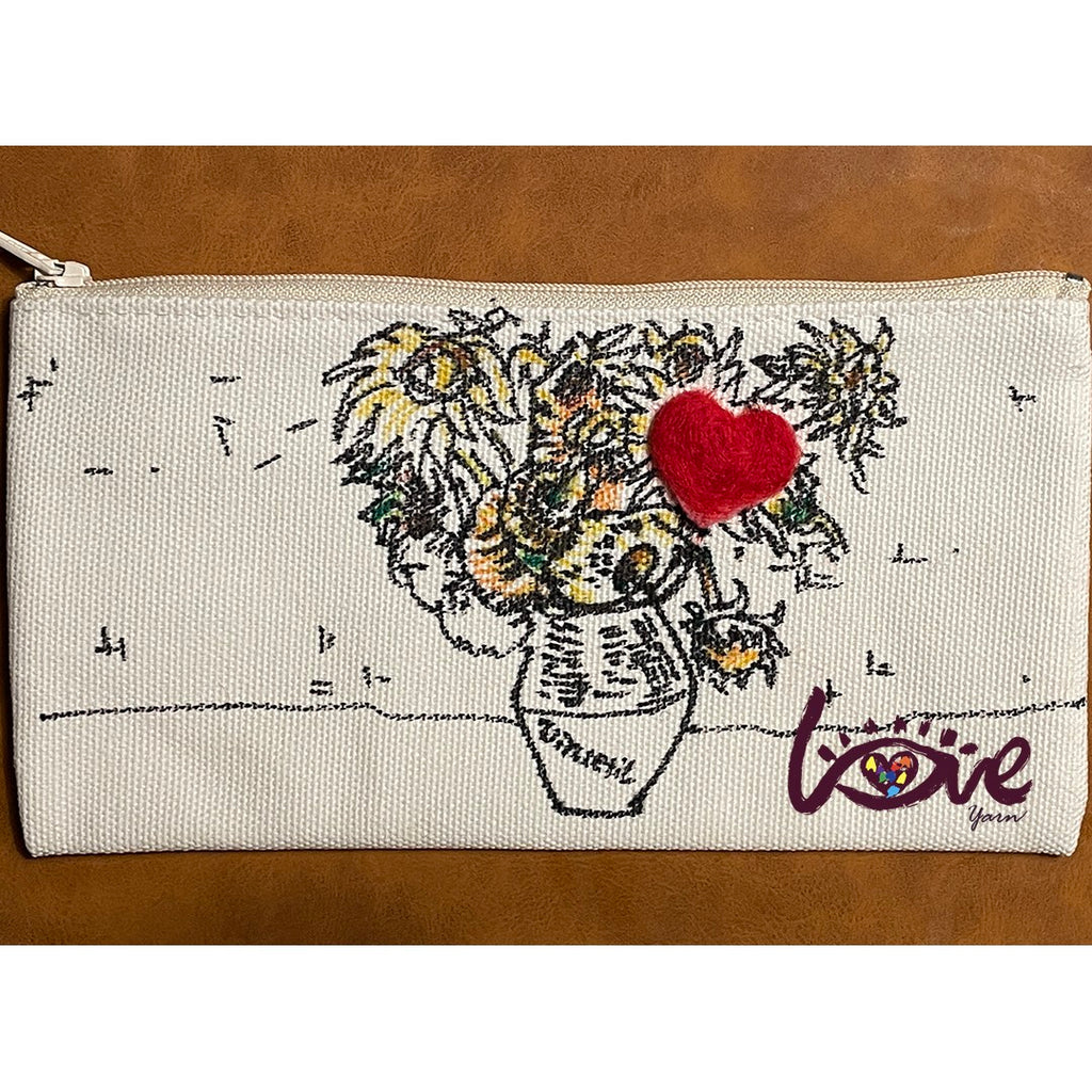Sunflower with love