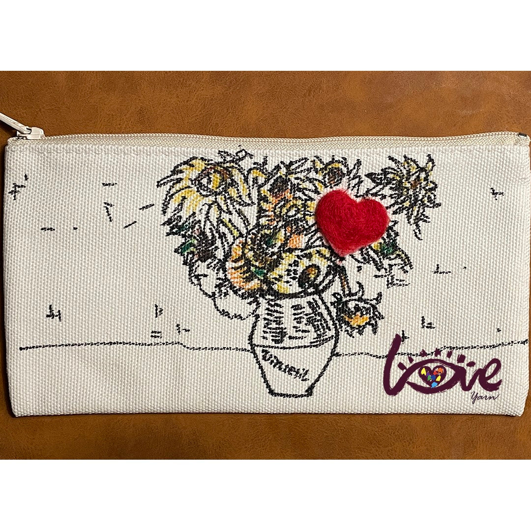 Sunflower with love