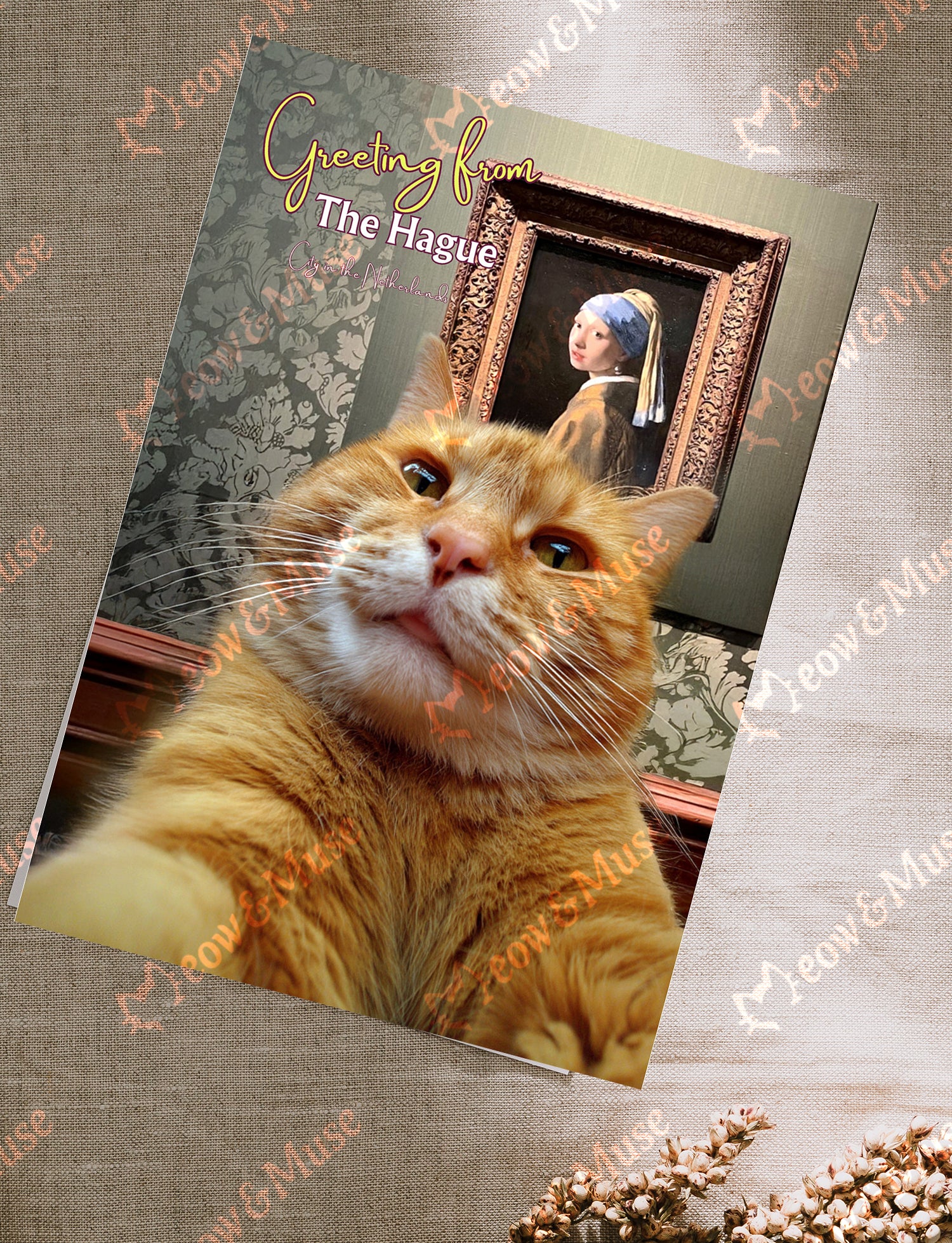 Postcard 'Greeting from the Hague'