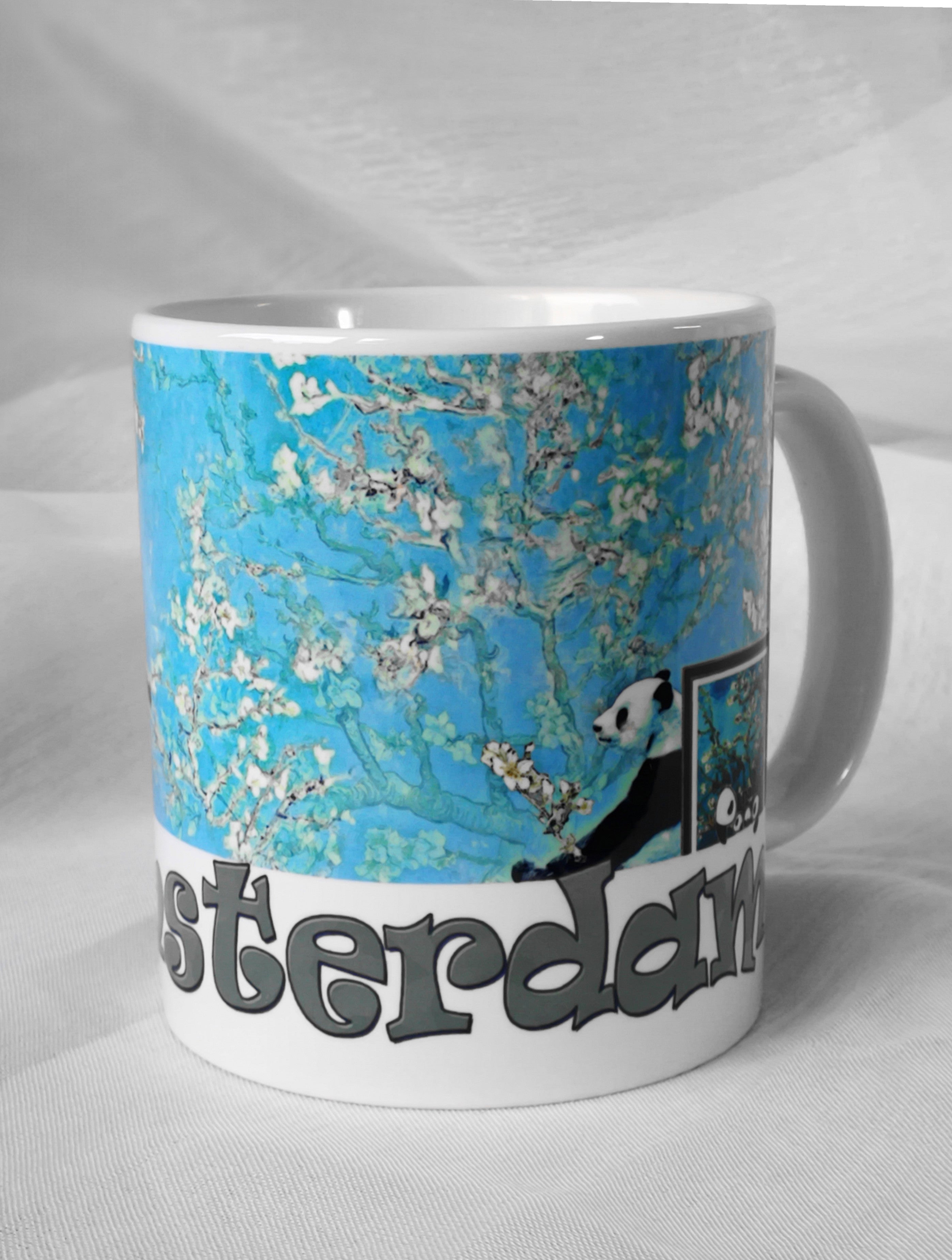 Famous paintings series mug "Almond Branches in Bloom"