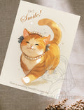Postcard 'Hey smile'