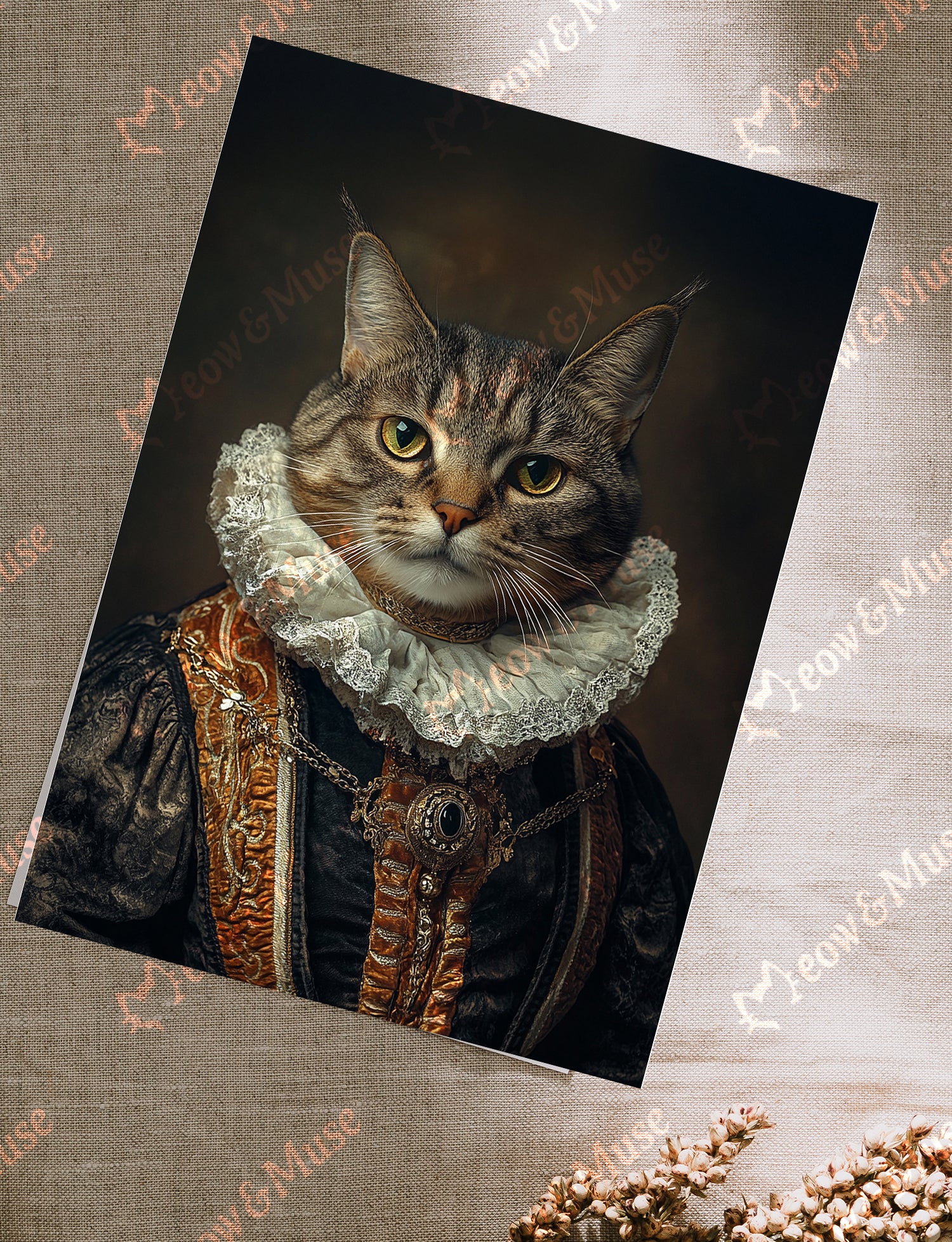 Postcard 'Noble Lady Cat'