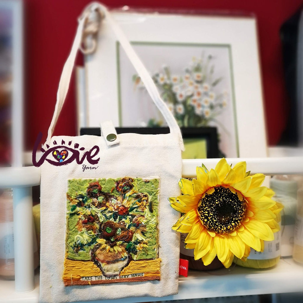 Sunflowers in the vase