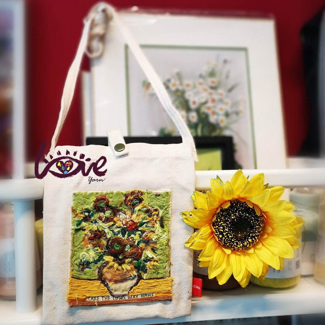Sunflowers in the vase