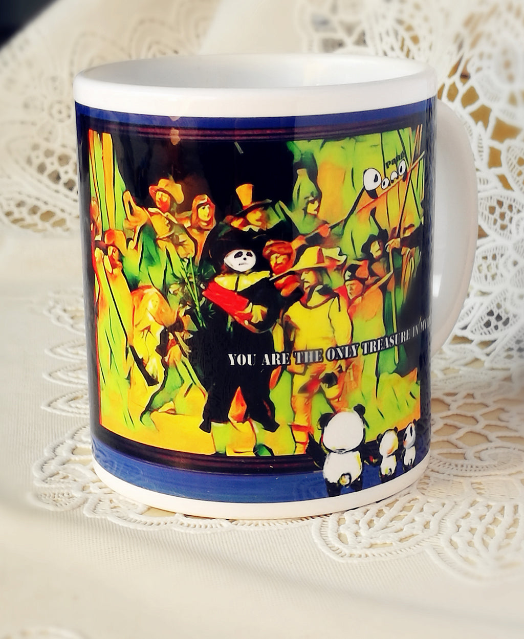 Famous paintings series mug "The Night Watch"