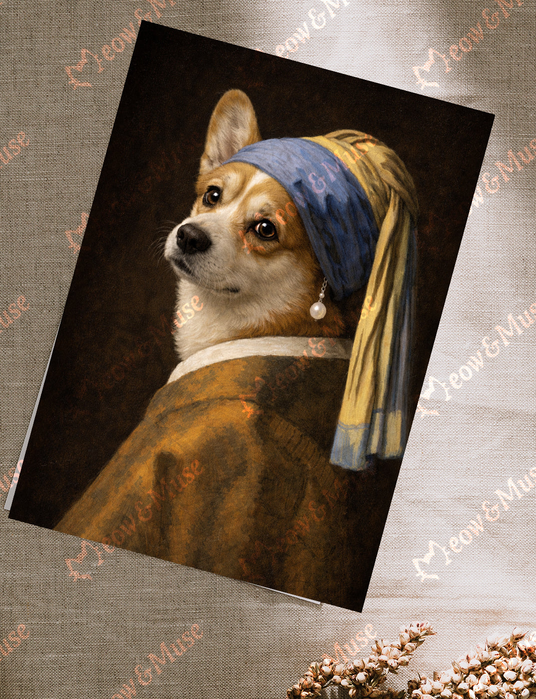Postcard 'The Royal Corgi'
