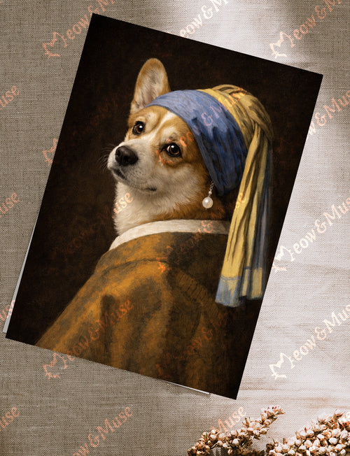 Postcard 'The Royal Corgi'
