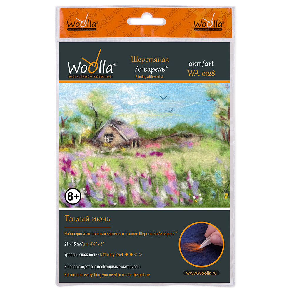 Woolen watercolor kit WA-0128