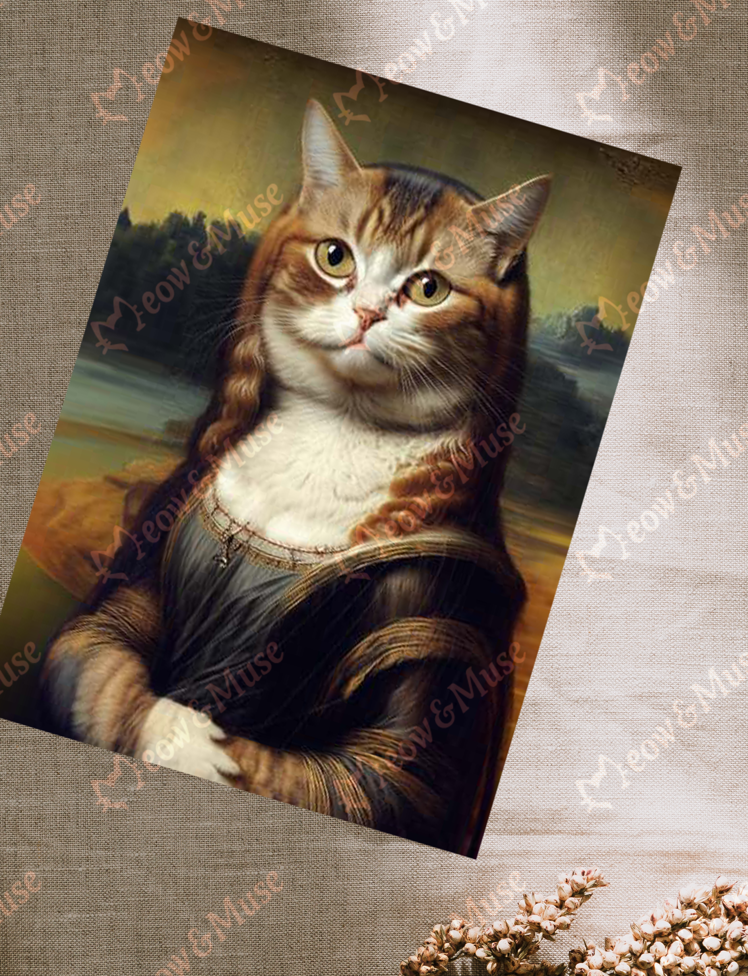 Postcard  'Monalicat'