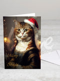 Greeting card 'Merry & Bright' with envelope