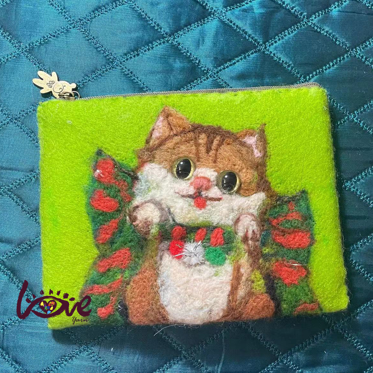 Christmas cat
