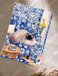 Postcard 'Siamese on the sofa'
