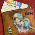 Parrot zipper pouch.