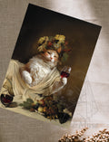Postcard 'Bacchus cat'