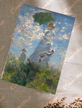 Postcard 'Cat with a parasol'