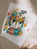Postcard Art cats club_15