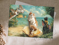 Postcard 'The birth of Vemuse'