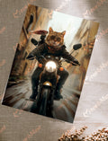 Postcard 'City motorcycle'