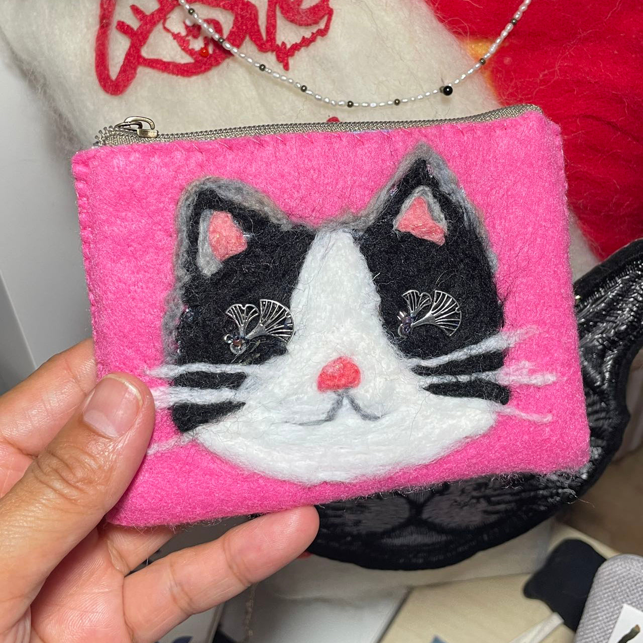 Oreo cat portrait