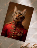 Postcard 'General Whiskers'