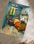 Postcard 'Art in chaos'