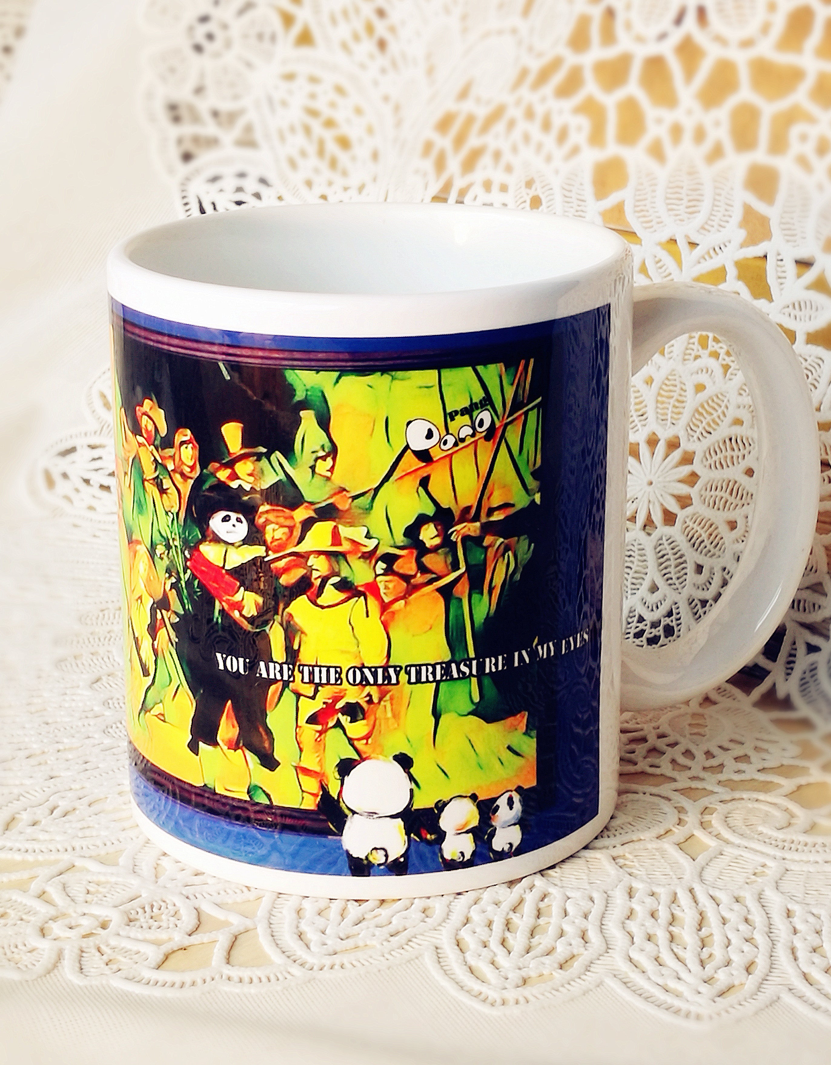 Famous paintings series mug "The Night Watch"