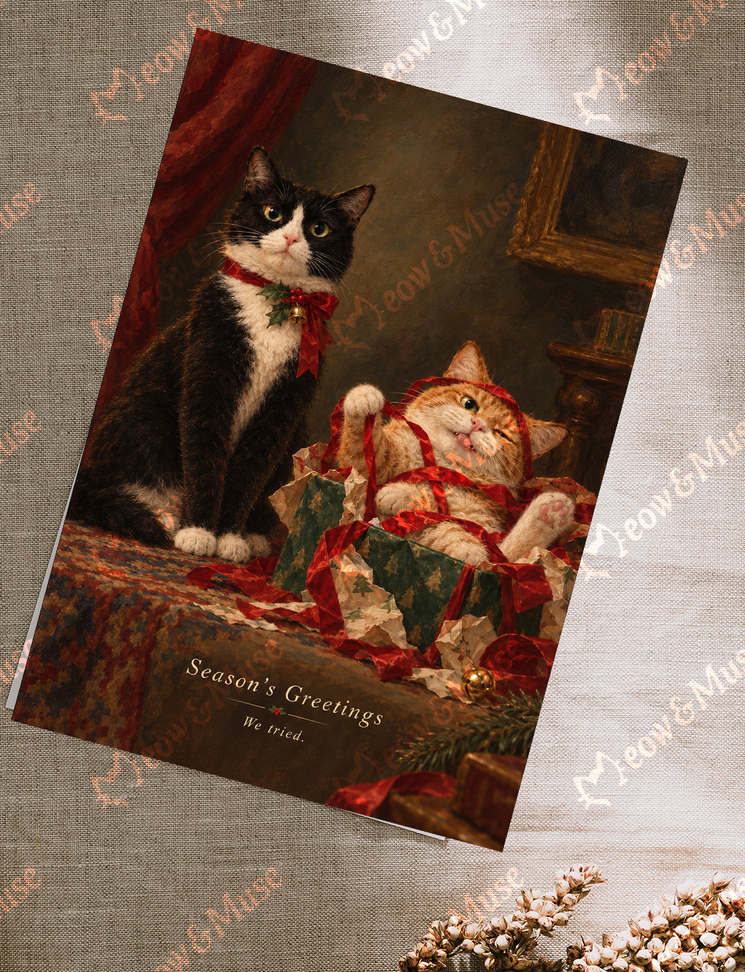Postcard 'We Tried'