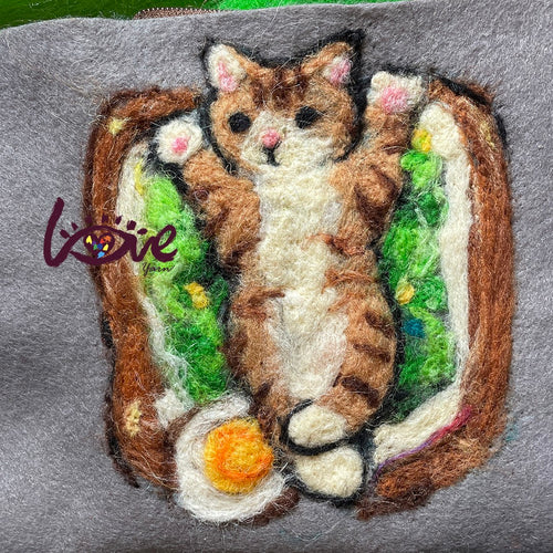 Hamburger cat