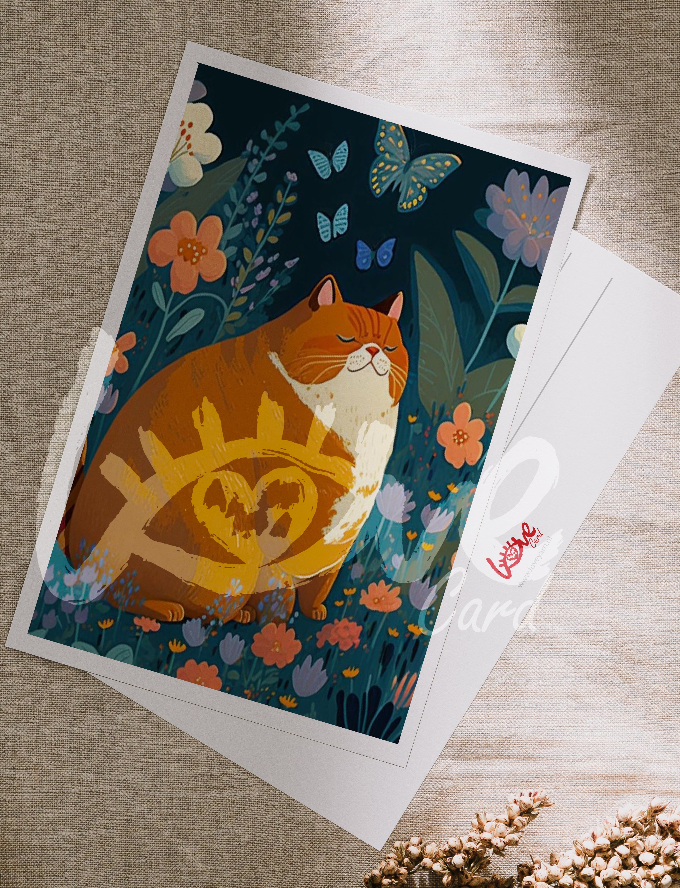 Postcard Art cats club_22