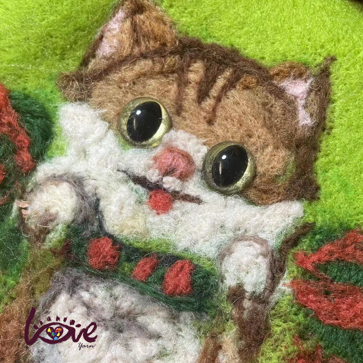 Christmas cat