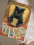 Postcard 'Tarot Cards Black cat'