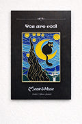 Moon Cat Pin