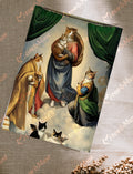 Postcard 'Sistine cats'