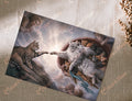 Postcard 'The Creation of Cats'