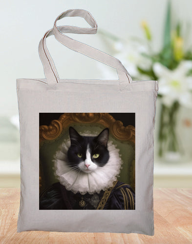 Tote bag 'Noble cat'