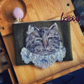 Lady cat portrait