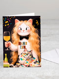 Greeting card 'Have fun' with envelope