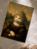 Postcard 'Mona Dino Cat'