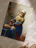 Postcard 'Milk cat II'